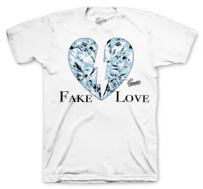 350 Blue Tint Shirt - Love - White