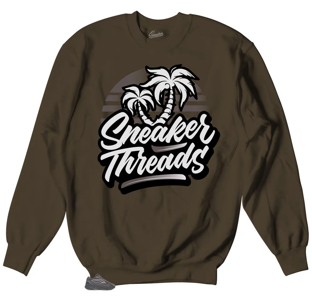 700 Geode Sweater - St Palms - Brown