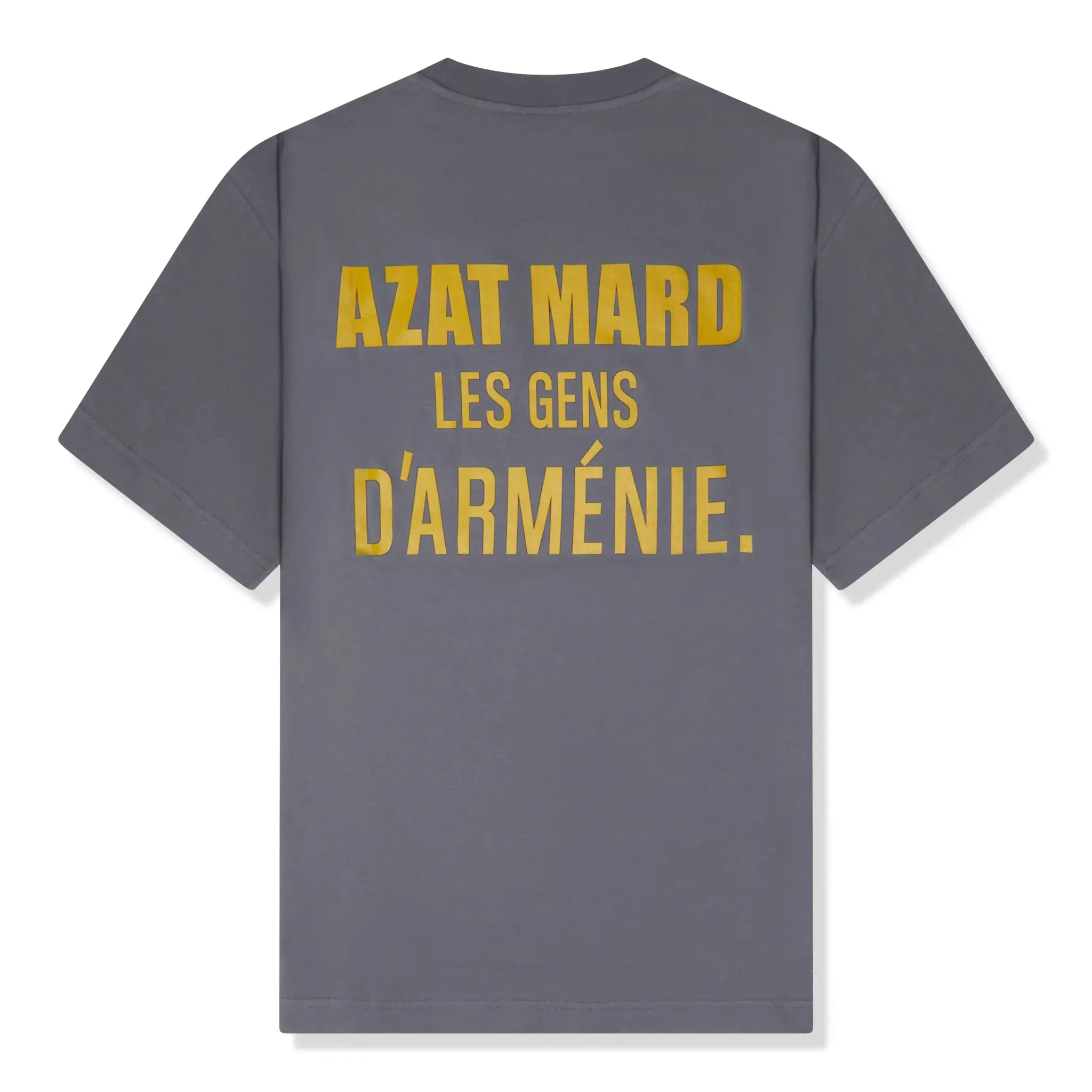 Azat Mard Les Gens T Shirt Charcoal