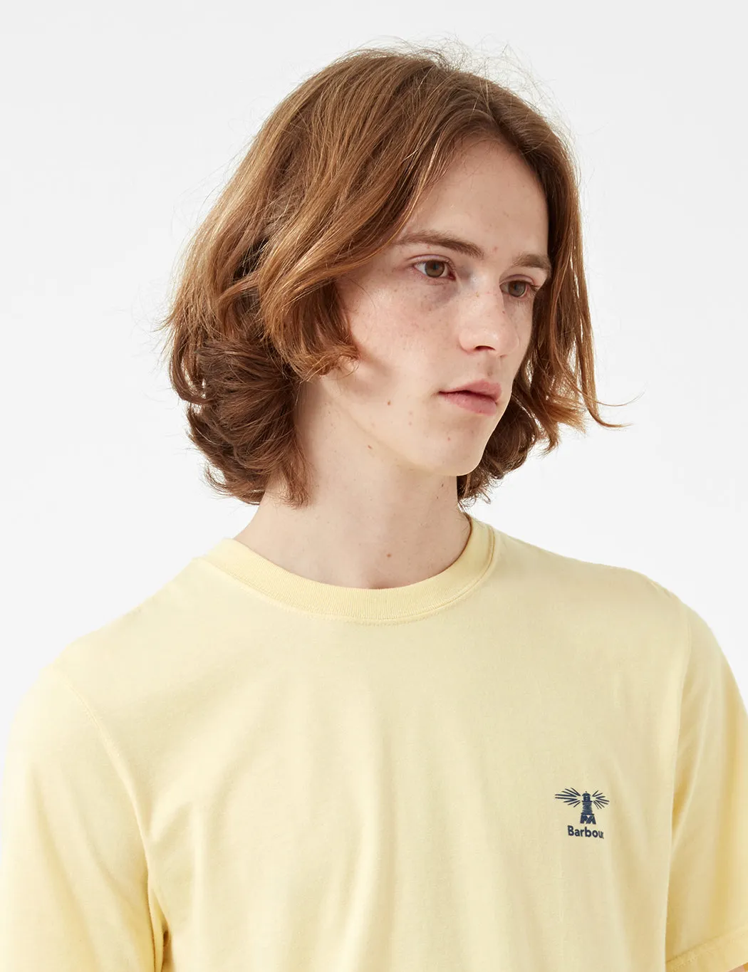 Barbour Standards T-Shirt - Lemon Yellow