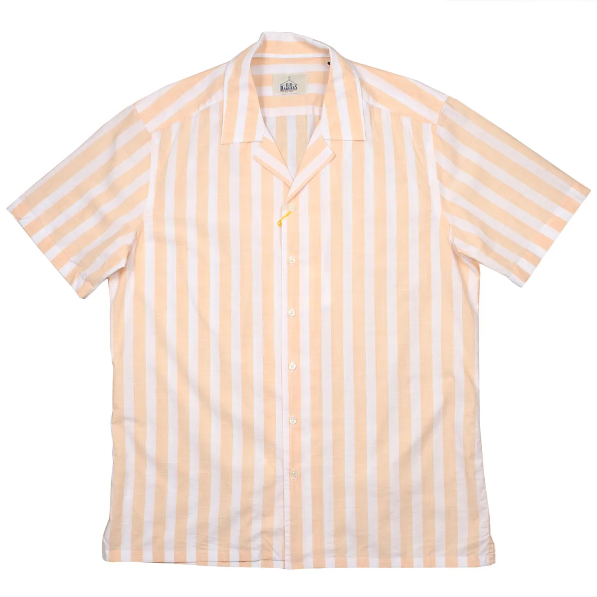 BD Baggies - Hawaiian Shirt - Yellow Stripes