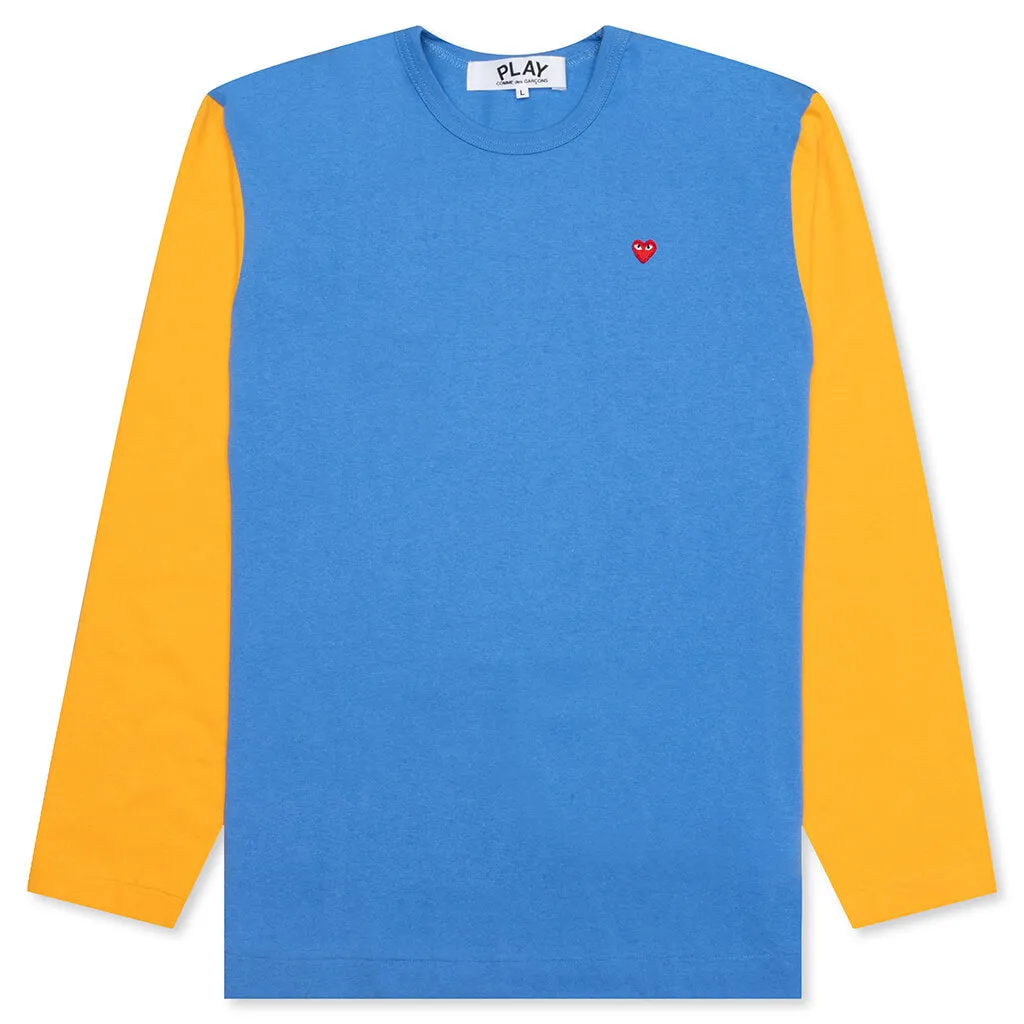 Bi-Color T-Shirt - Blue/Yellow