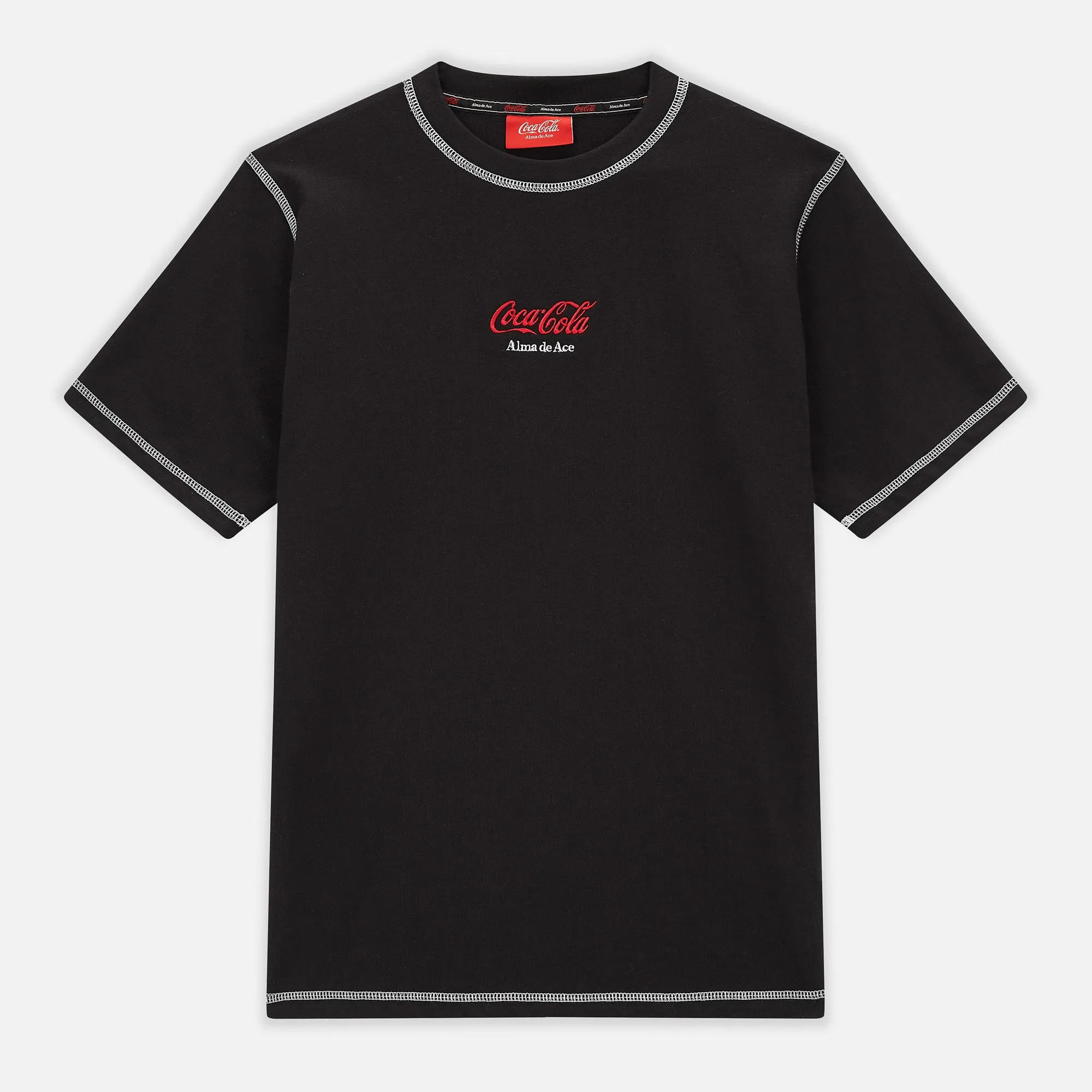 Black Vela Embroidered T-shirt