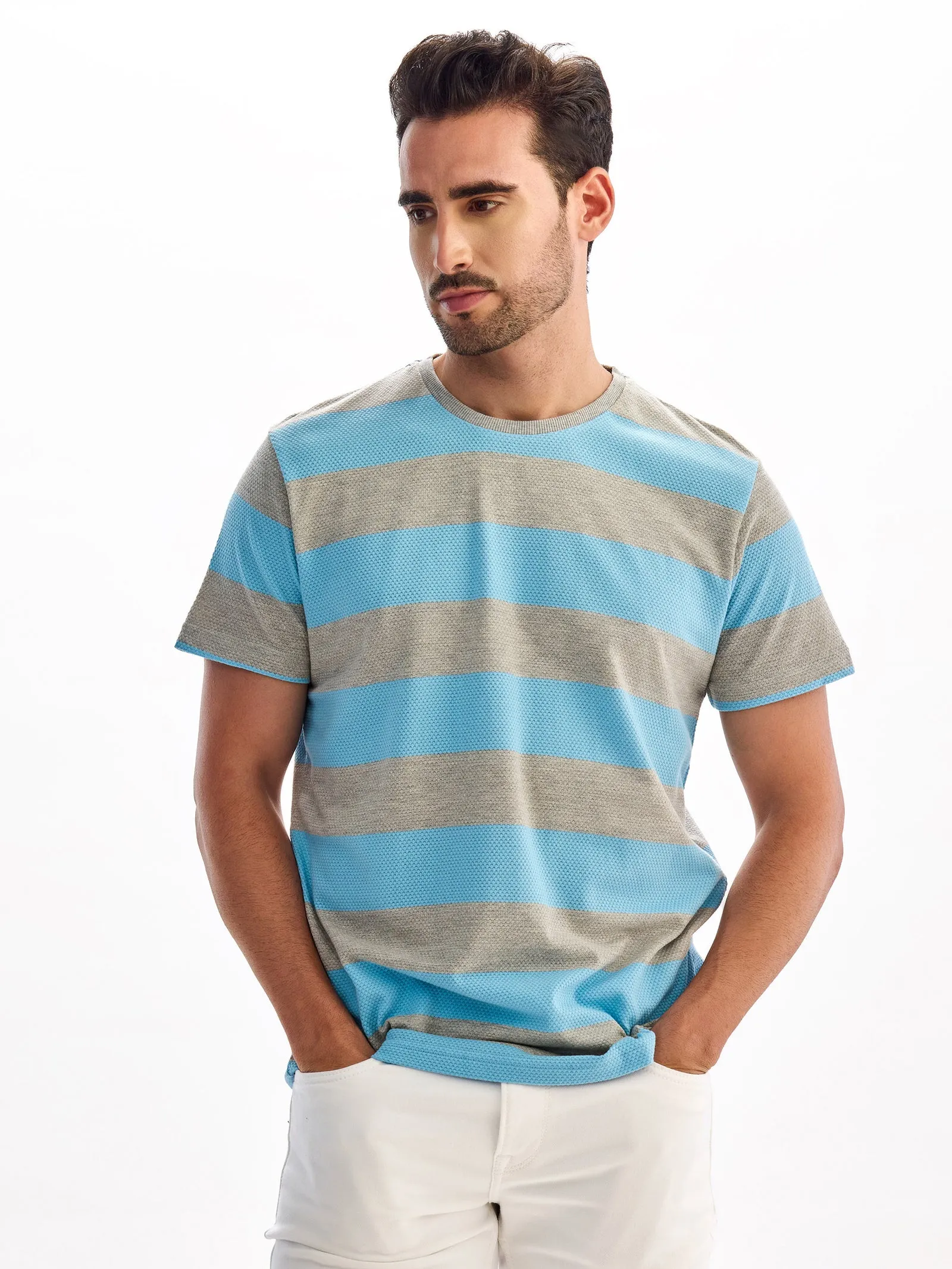 Blue Striped T-Shirt