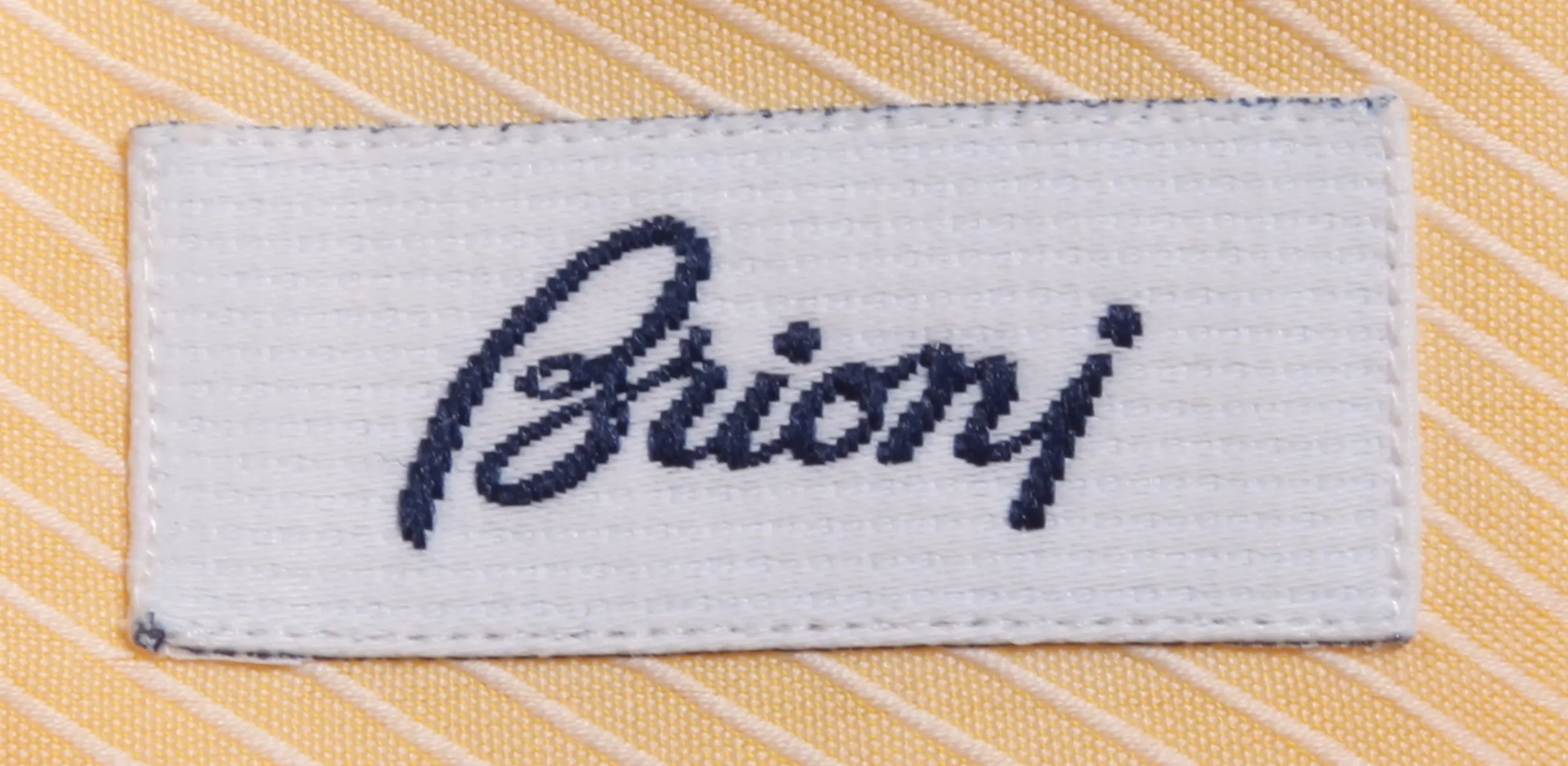 Brioni Yellow Shirt - Slim