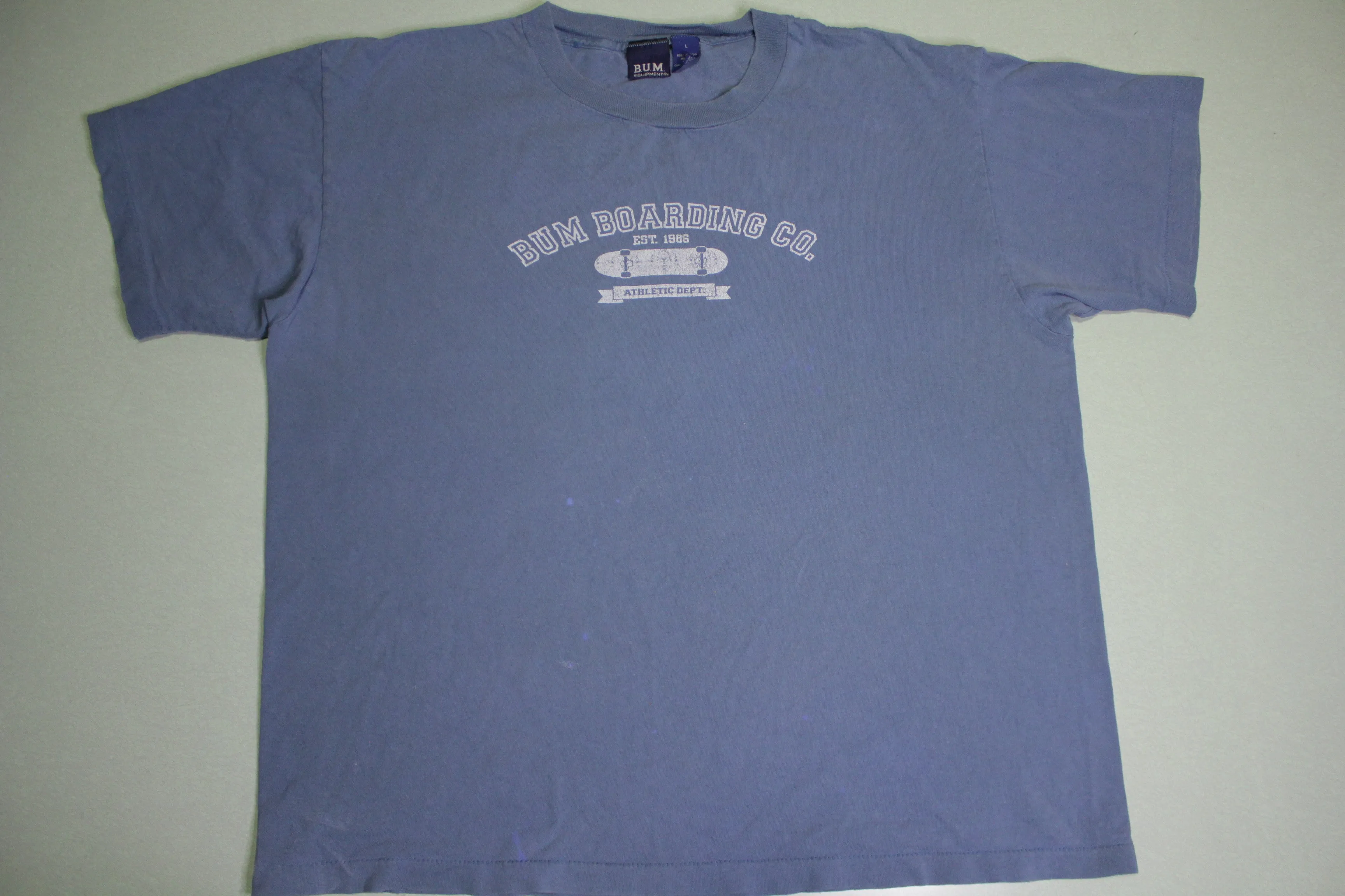 BUM Skate Boarding Co. Athletic Dept. Vintage 90's Single Stitch T-Shirt