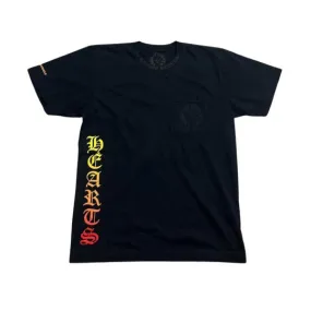 CHROME HEARTS MULTI COLOUR T-SHIRT BLACK