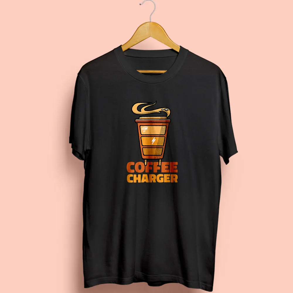 Coffee Charger Half Sleeve T-Shirt