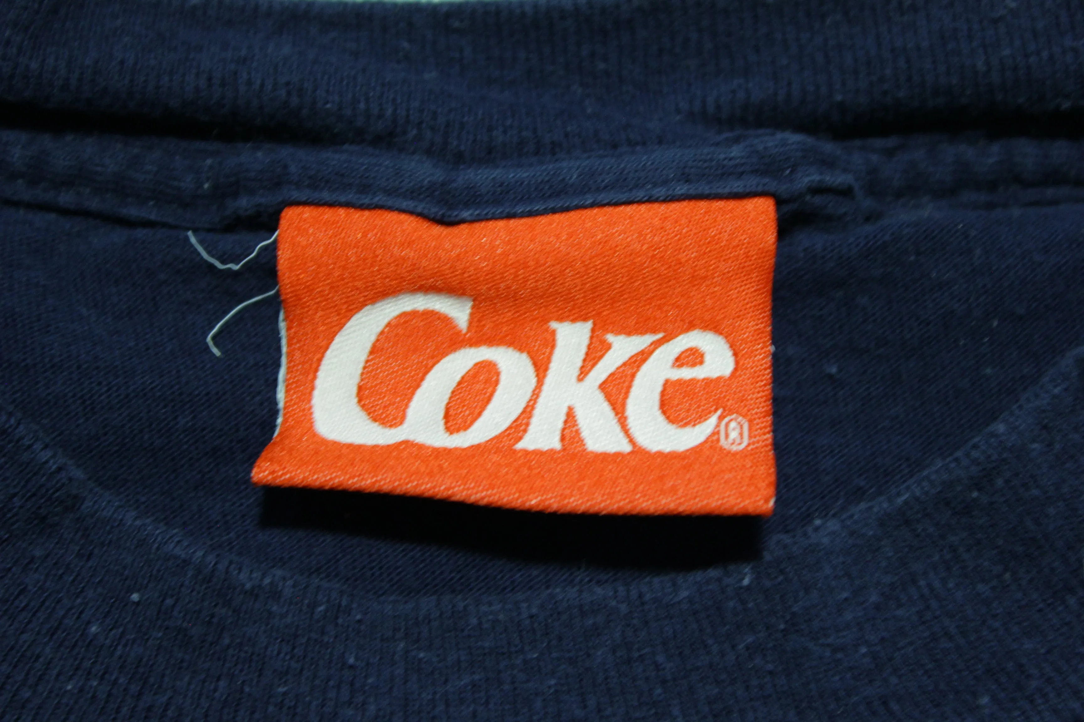 Coke Polar Bear Vintage 1994 Coca Cola Licensed 90's Snack T-Shirt