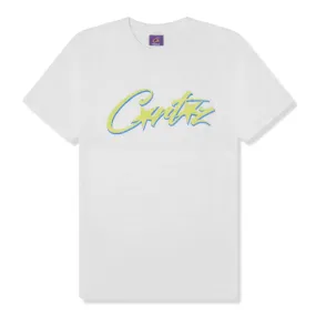 Corteiz Allstarz White Blue T Shirt