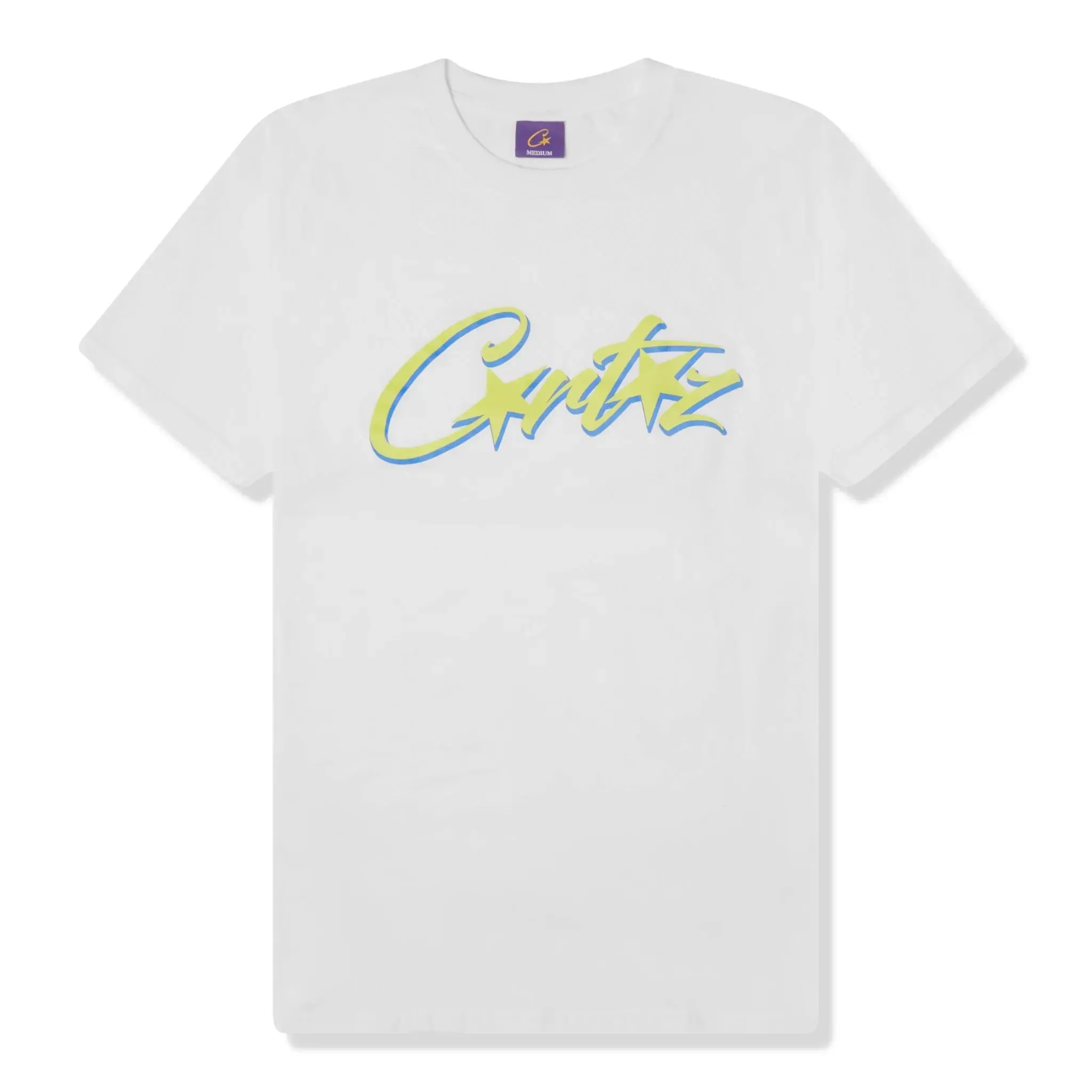 Corteiz Allstarz White Blue T Shirt