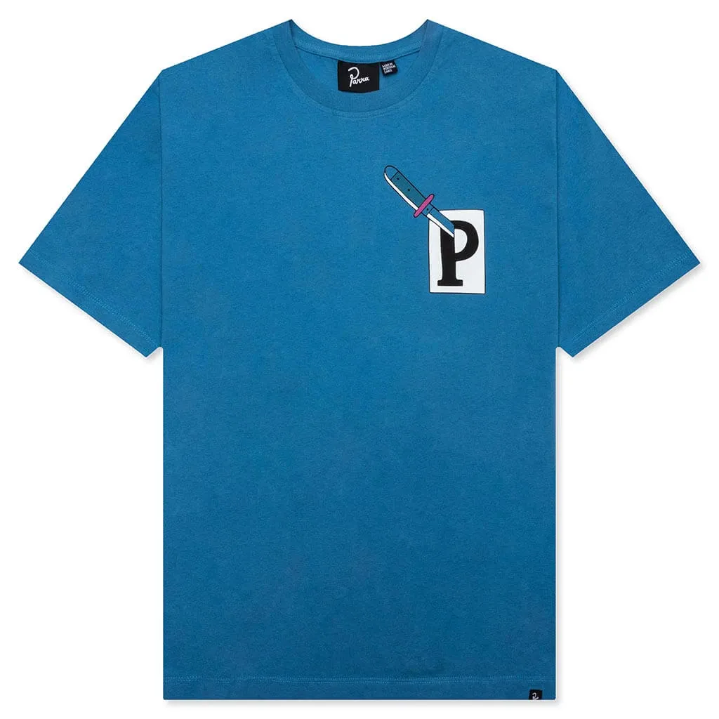 Fucking Fork T-Shirt - Slate Blue