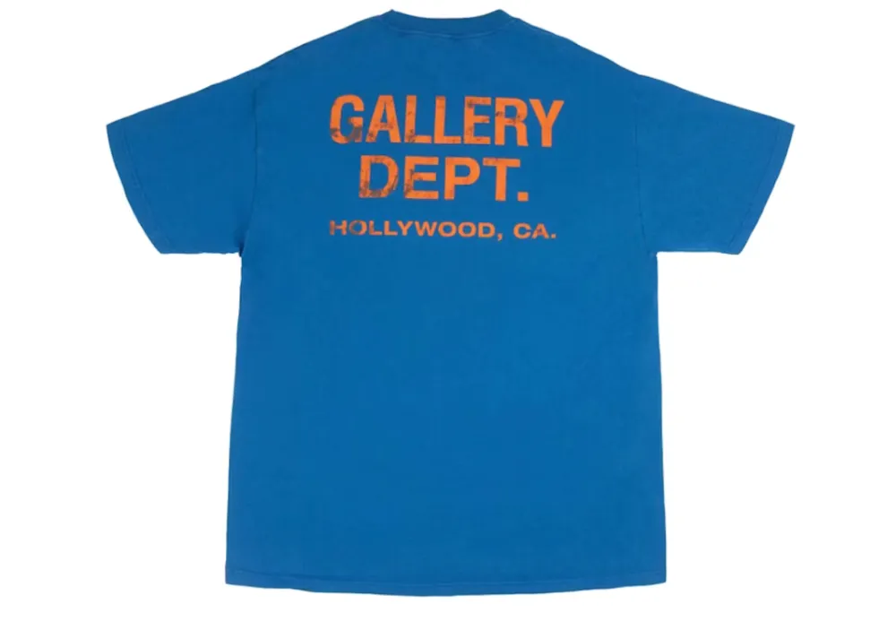 Gallery Dept. Vintage Souvenir T-Shirt Blue