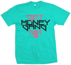 Get Money Gang - Aqua Blue T-Shirt