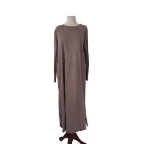 H&M Taupe T-shirt Long Dress | Pre Loved |