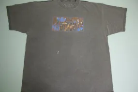 Harley Davidson Vintage 1998 Wenatchee Cycle Center Washington Distressed 90's T-Shirt