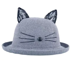 Hat Drag Kitten (Gray)