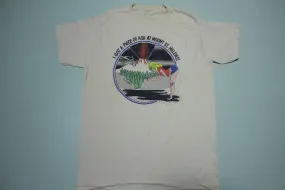 I Got A Piece Of Ash Mt. St. Helens Vintage 80's Single Stitch Funny T-Shirt