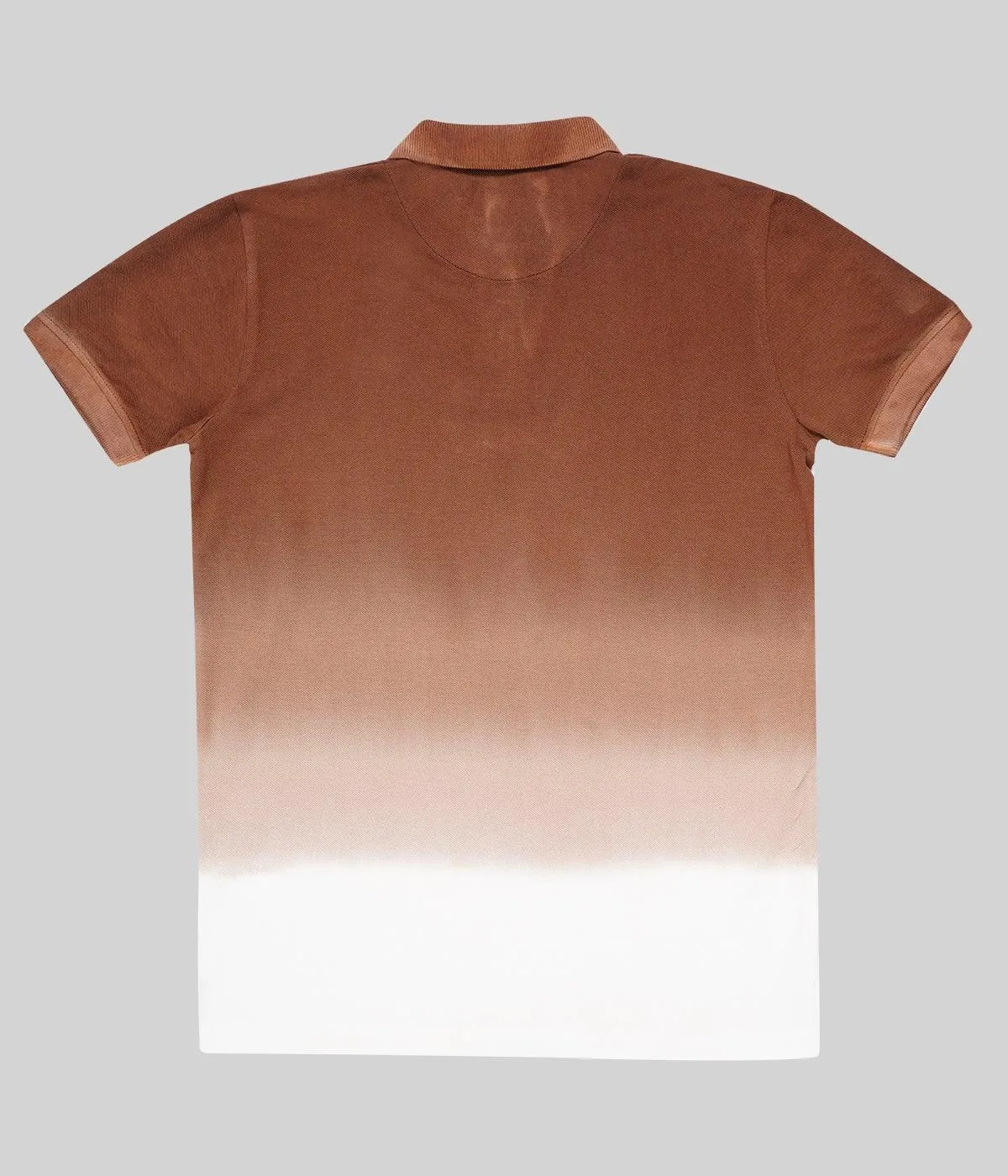 JDC Boy's Brown Solid T-Shirt