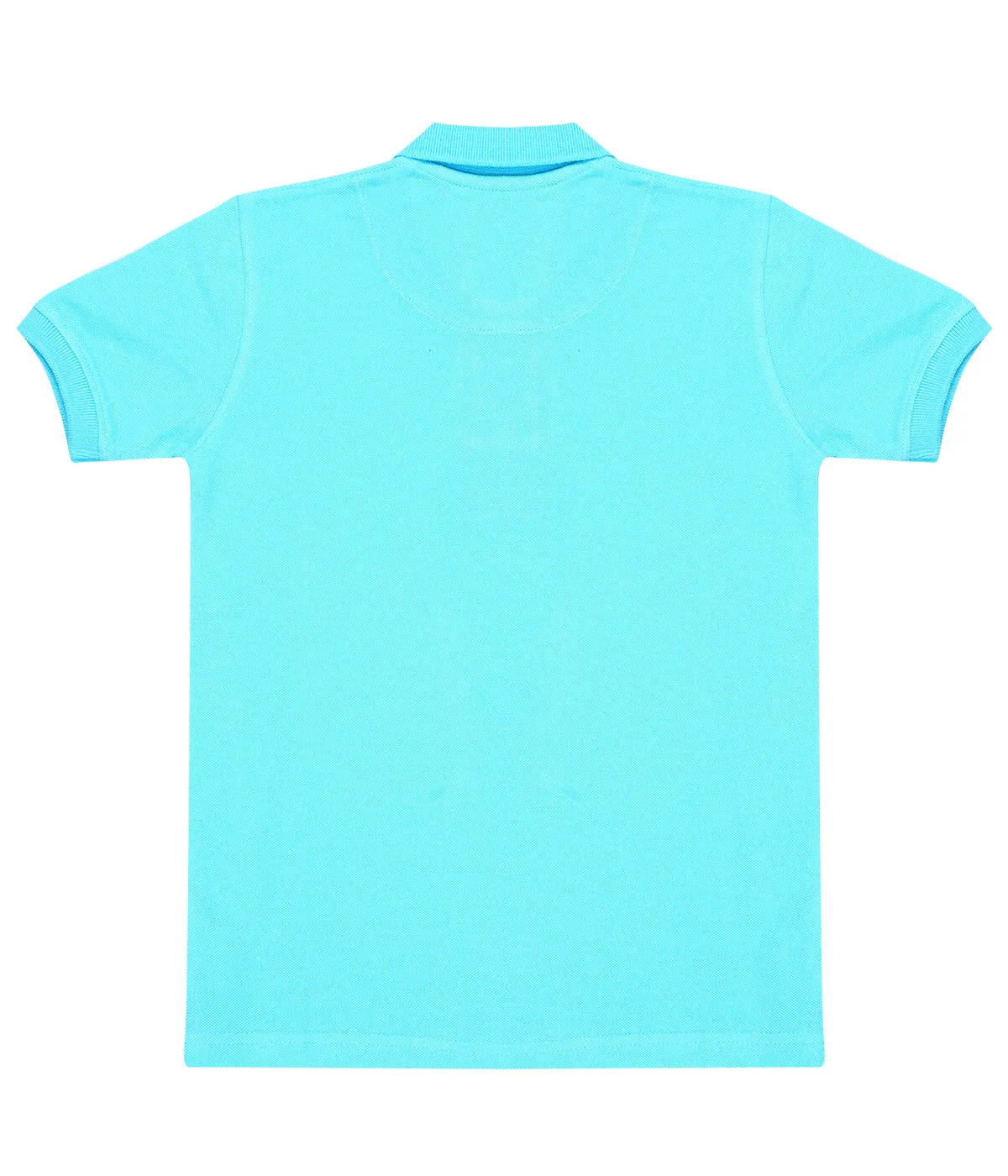 JDC Boy's Light Blue Solid T-Shirt