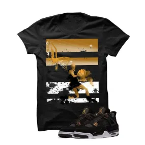 Jordan 4 Royalty Black T Shirt (Reverse Dunk)