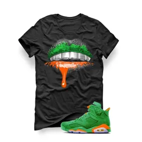 Jordan 6 Gatorade Green Black T (Lips)