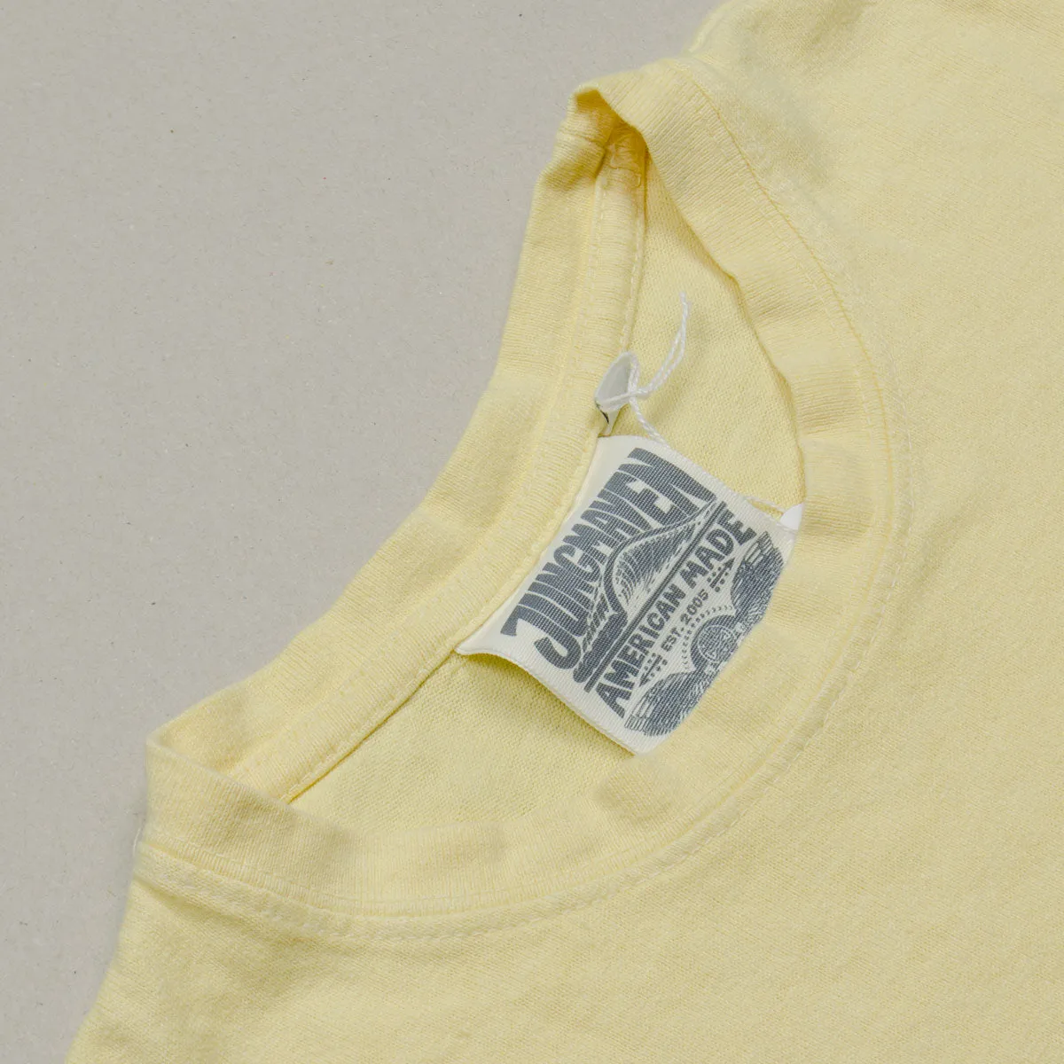 Jungmaven - Baja Hemp T-shirt 55/45 (7 oz) - Pale Yellow