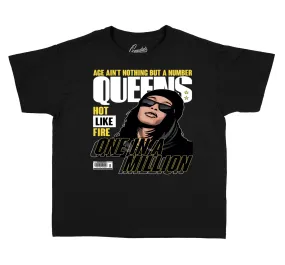 Kids Lightning 4 Shirt - Queens - Black