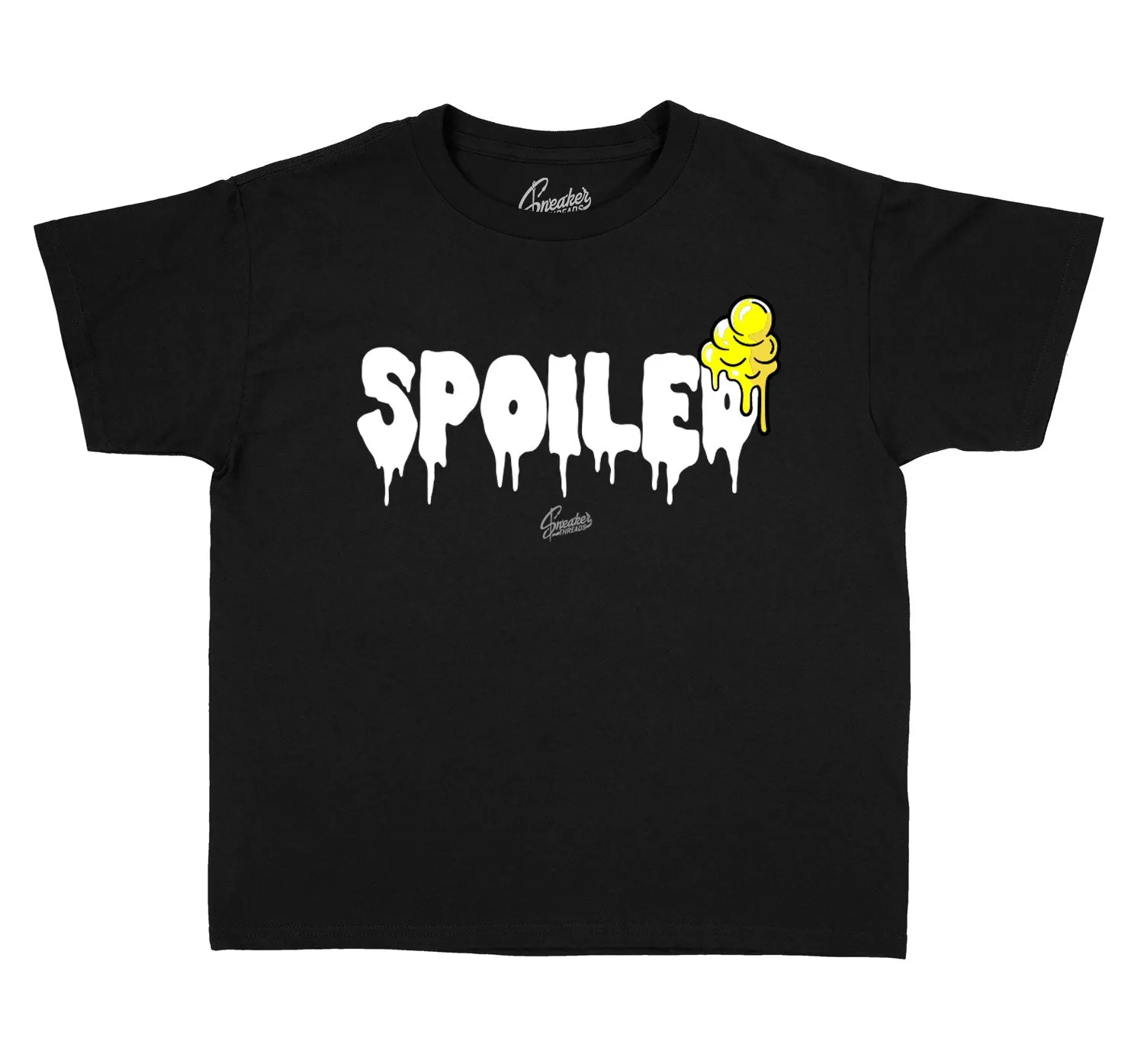 Kids Lightning 4 Shirt - Spoiled - Black