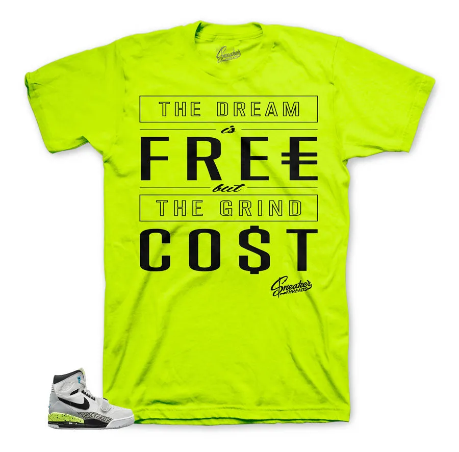 Legacy 312 Volt Shirt - Cost -Neon Yellow