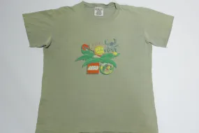 Lego Vintage 1998 Jungle Adventures w/ Johnny Thunder 90's Licensed Character T-Shirt