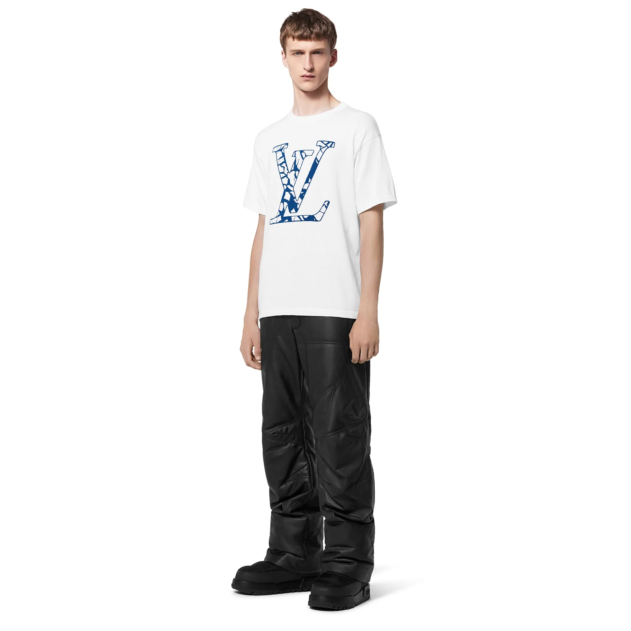 Louis Vuitton LV Ice Milk White Crewneck T Shirt