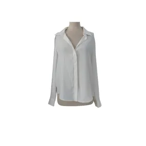 Mango White Collared Shirt | Brand New |