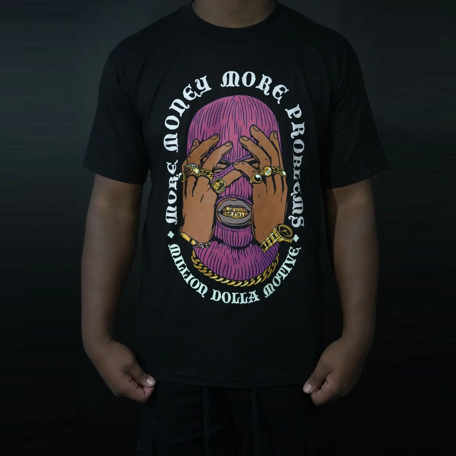 More Money More Problems - Black T-Shirt