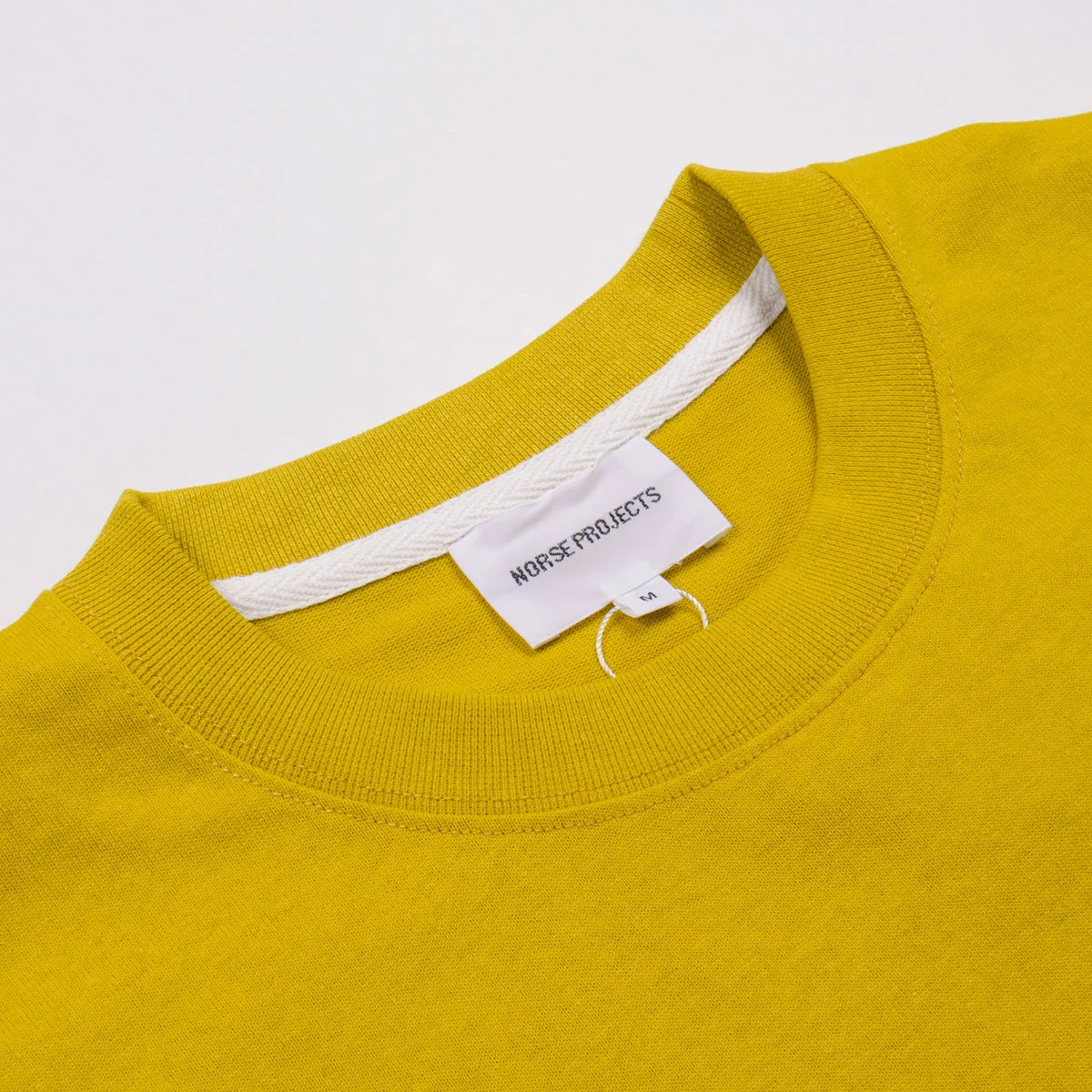 Norse Projects - Johannes Pocket T-shirt - Montpellier Yellow