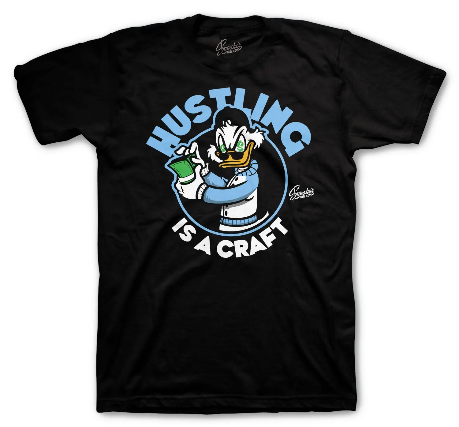 Retro 1 University Blue Hustling Craft Shirt