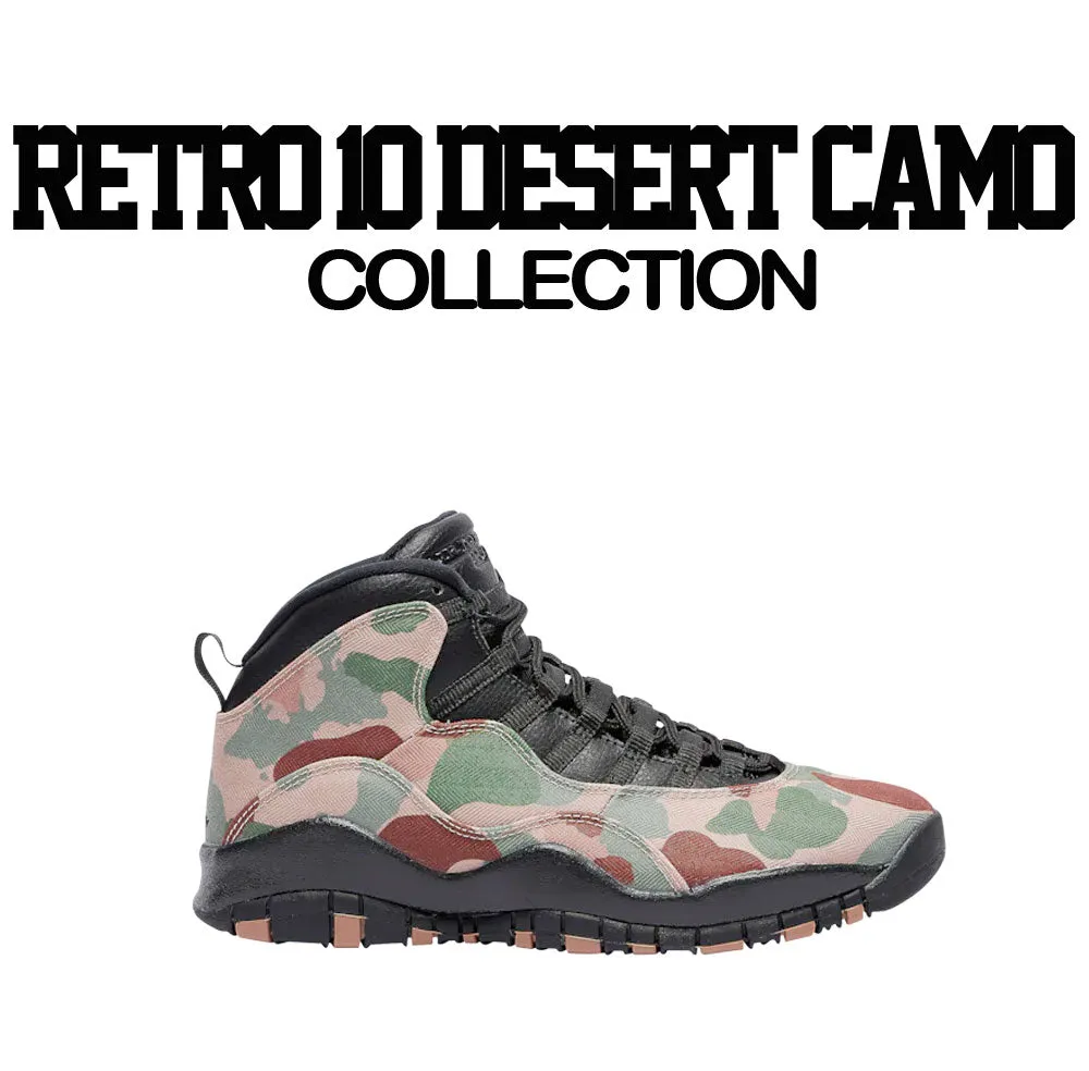 Retro 10 Desert Camo Shirt -Everyday - Brown