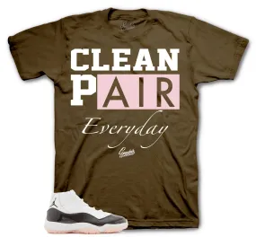 Retro 11 Neapolitan Shirt - Clean Pair - Brown