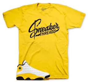 Retro 13 Del Sol Shirt - St Logo - Yellow