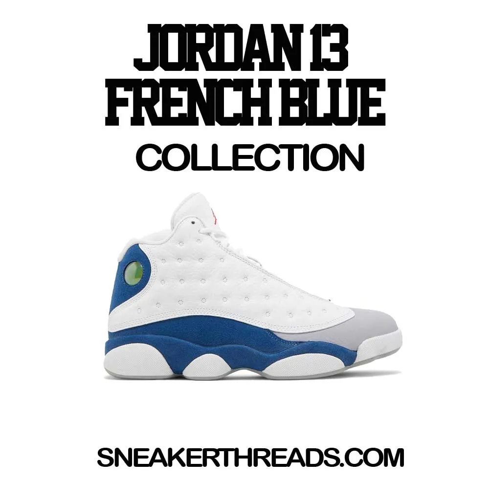 Retro 13 French Blue Shirt - Crenshaw Racing - Black