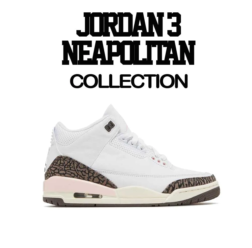 Retro 3 Neapolitan Shirt - Clean Pair - Brown