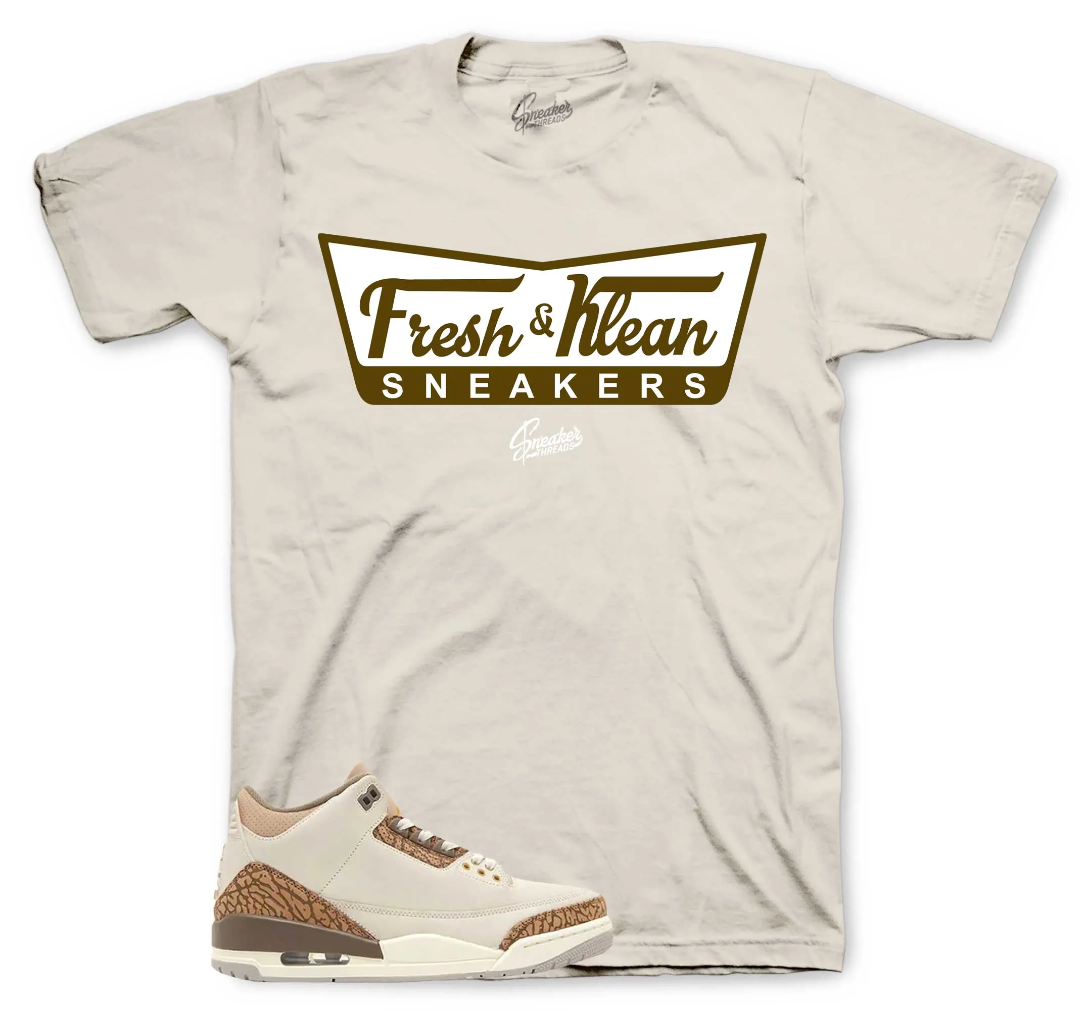 Retro 3 Palomino Shirt - Fresh Krispy - Sand