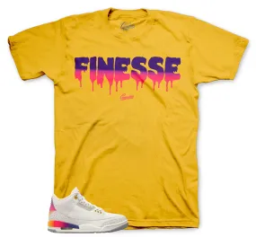 Retro 3 Sunset Shirt - Finesse - Golden Yellow