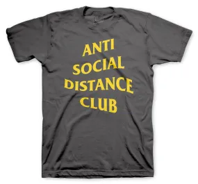 Retro 4 Lightning Shirt - Anti Social - Grey