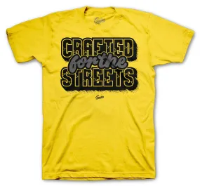 Retro 4 Lightning Shirt - Crafted - Yellow