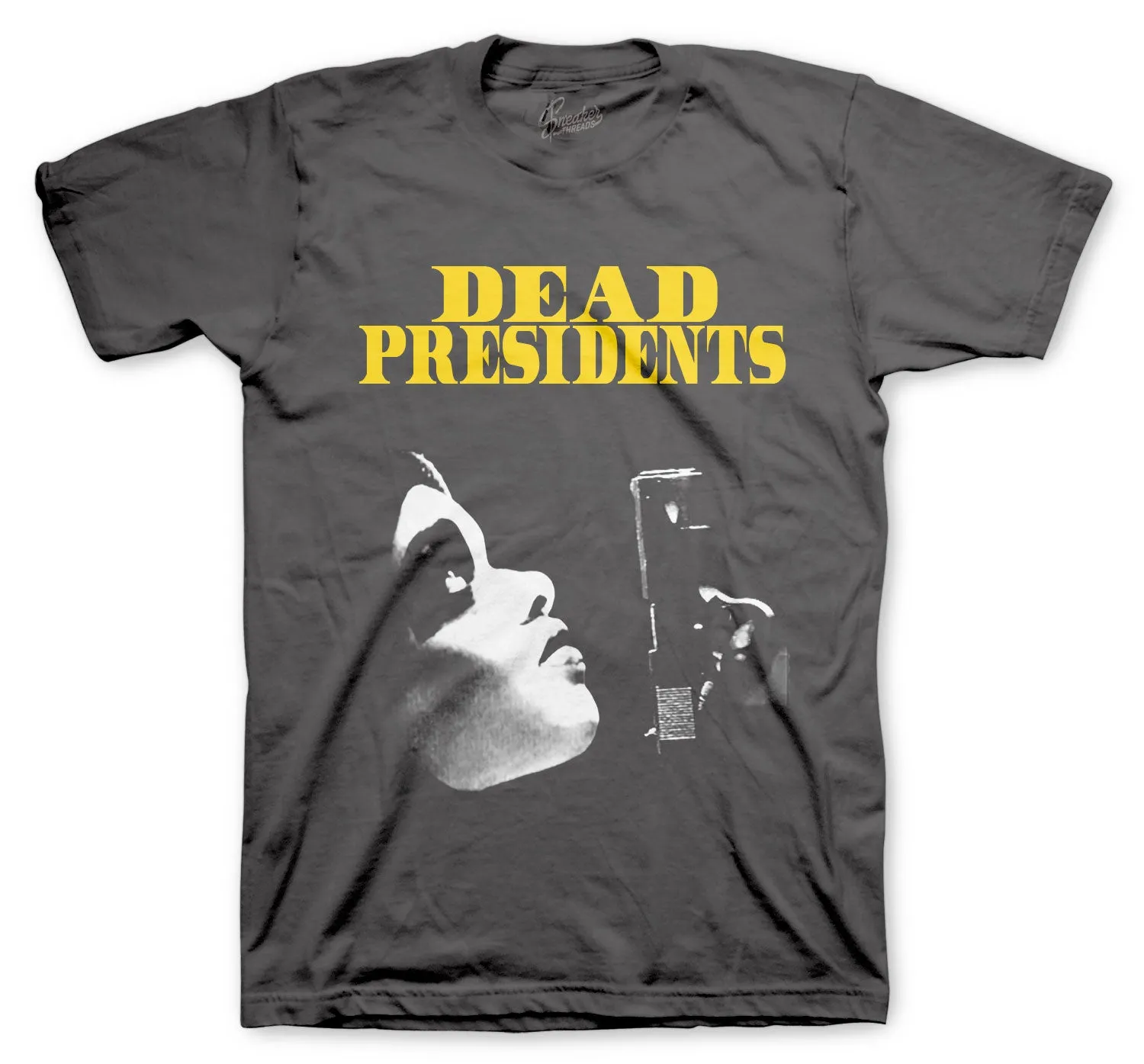 Retro 4 Lightning Shirt - Dead Pres - Grey