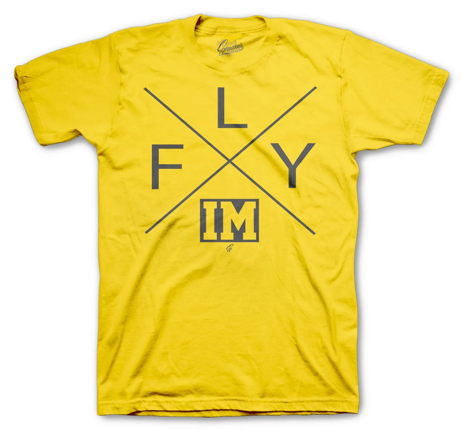 Retro 4 Lightning Shirt - FLY - Yellow