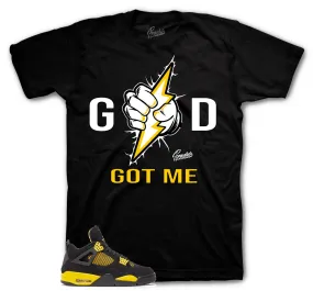 Retro 4 Thunder God Got Me Shirt