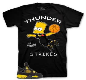 Retro 4 Thunder Strikes Shirt