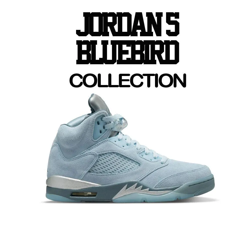 Retro 5 Bluebird Shirt - Daily Routine - Light Blue